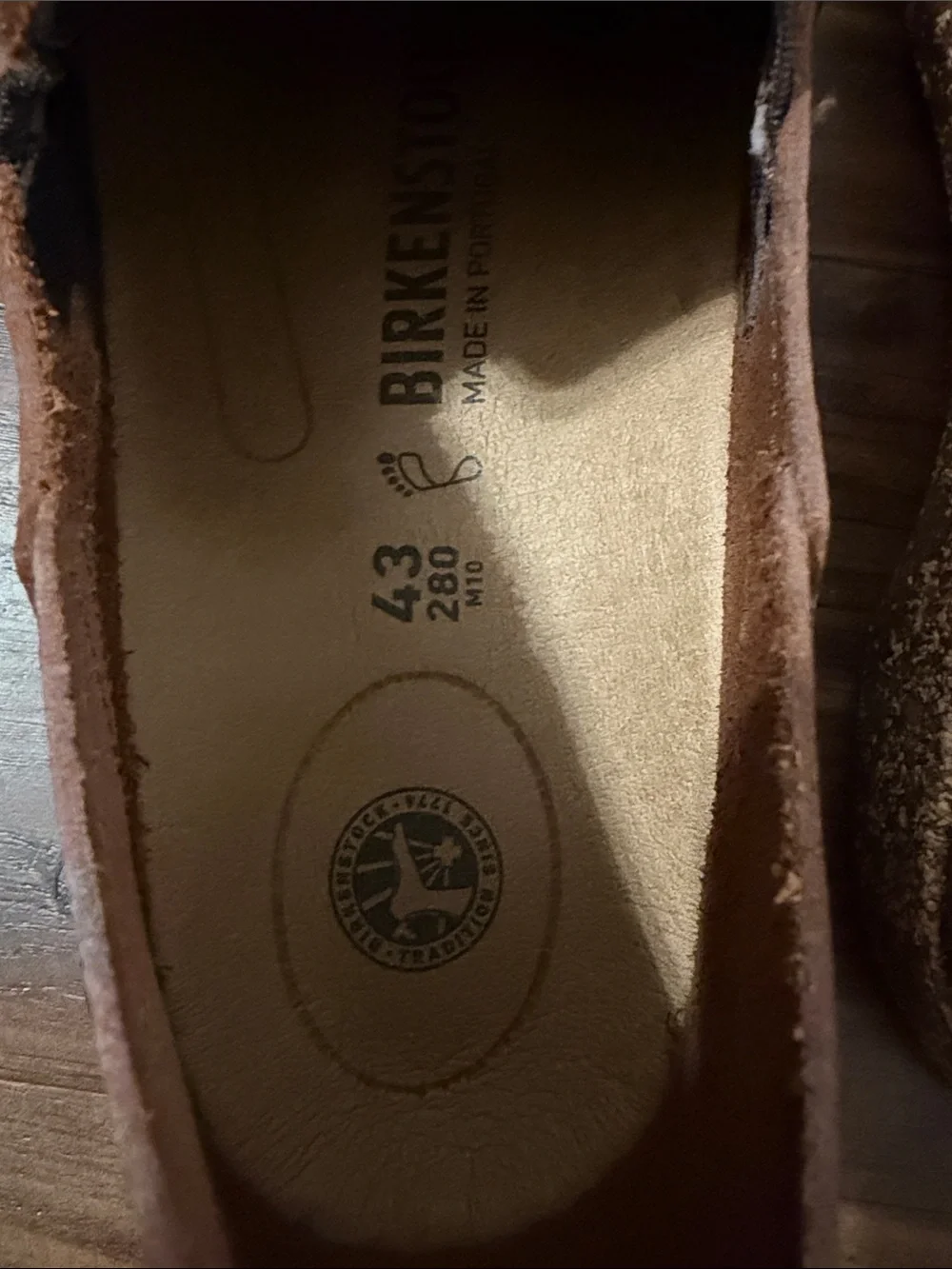 Birkenstock Men’s Brown Suede Slip-On Loafer